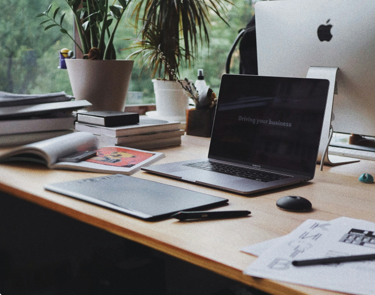 Workspace — RE Design Marketing team at work